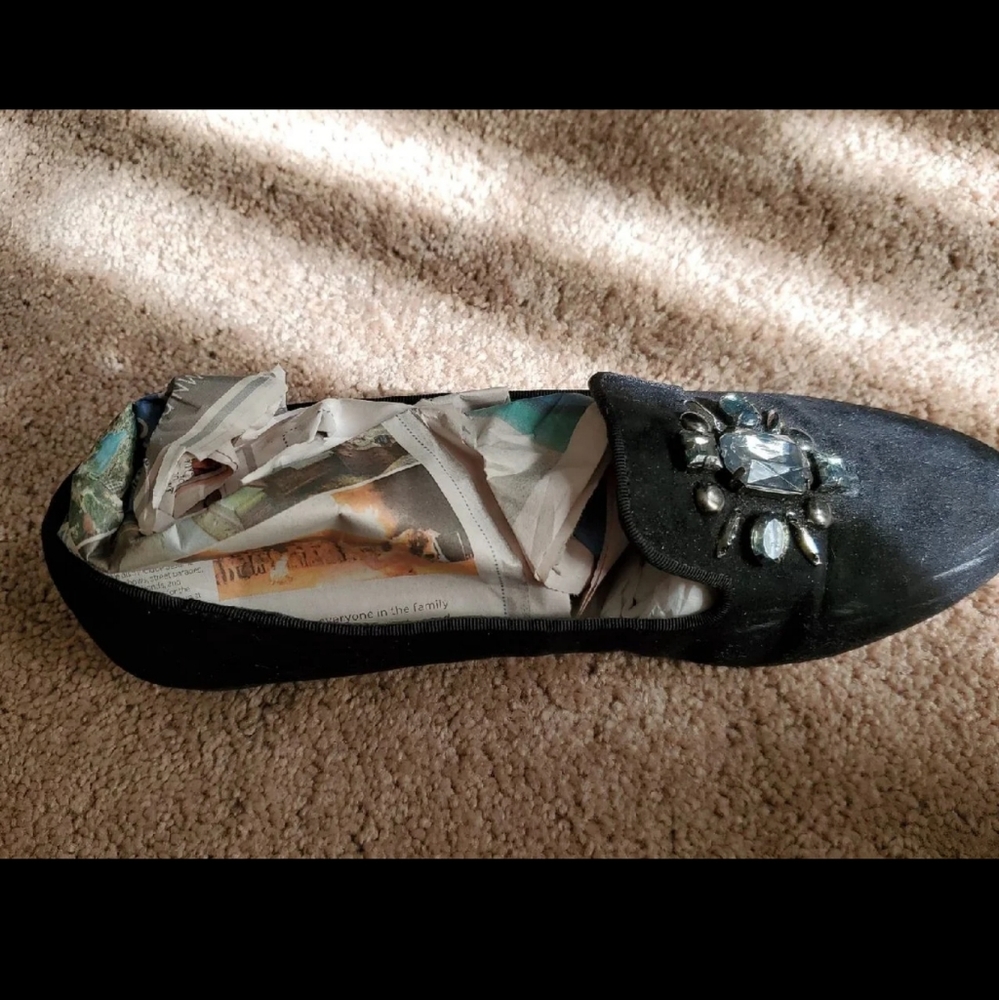 Simply Vera Vera Wang Bari Smoking Flats - Picture 5 of 12
